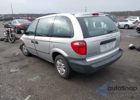 2007 Dodge Caravan Se from USA, damaged, VIN 1D4GP25R87B106906